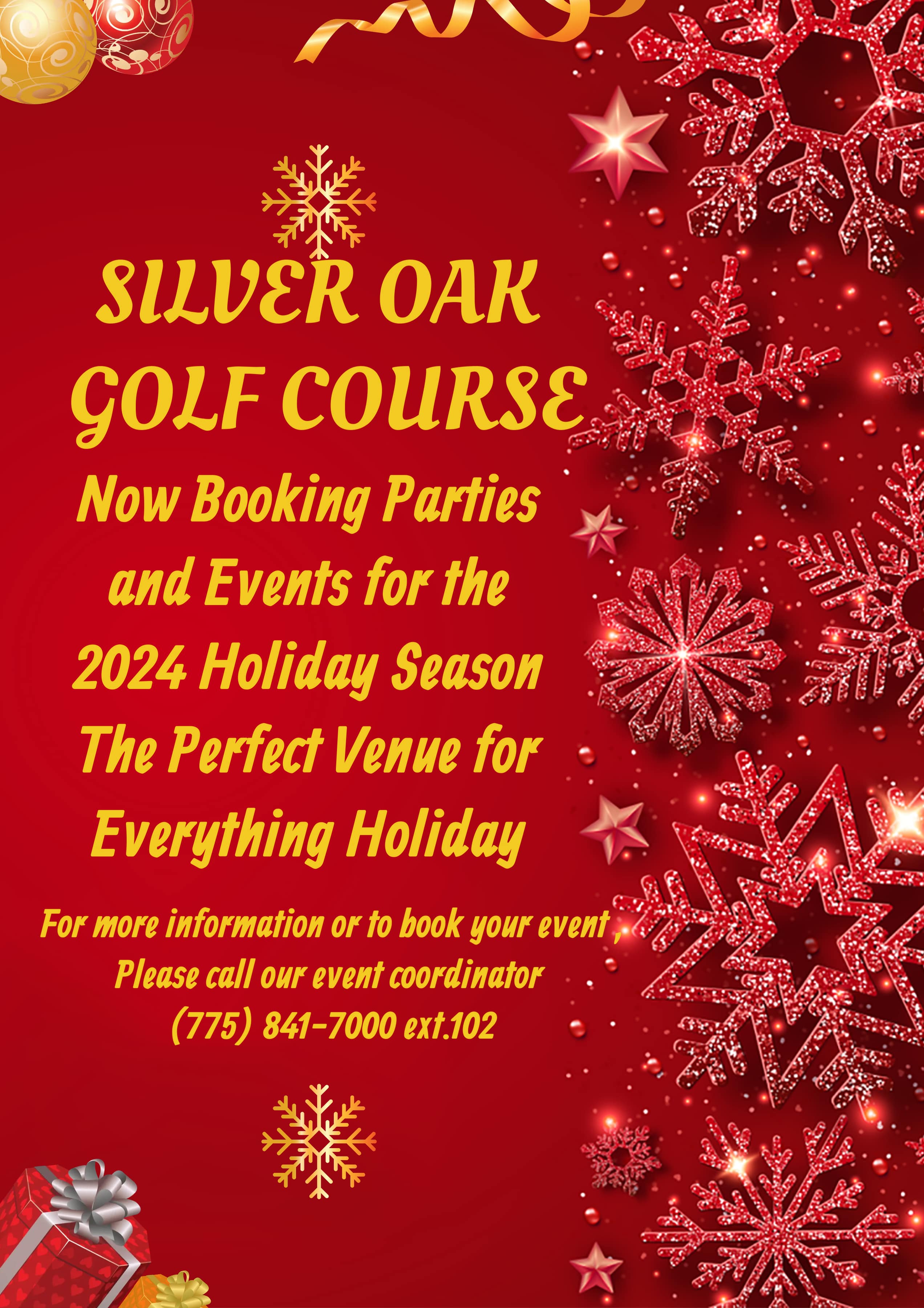 Holiday Party Flyer